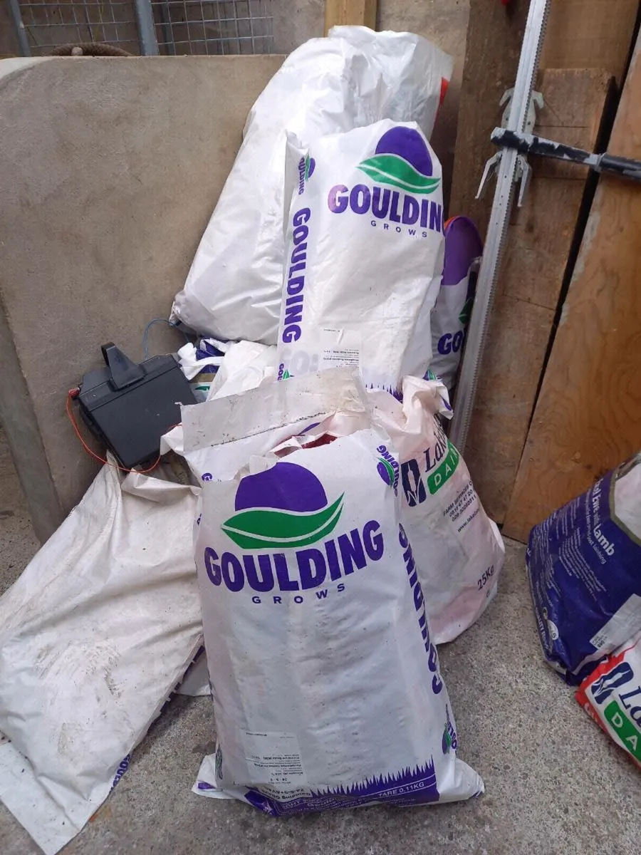 Quanity of plastic bags