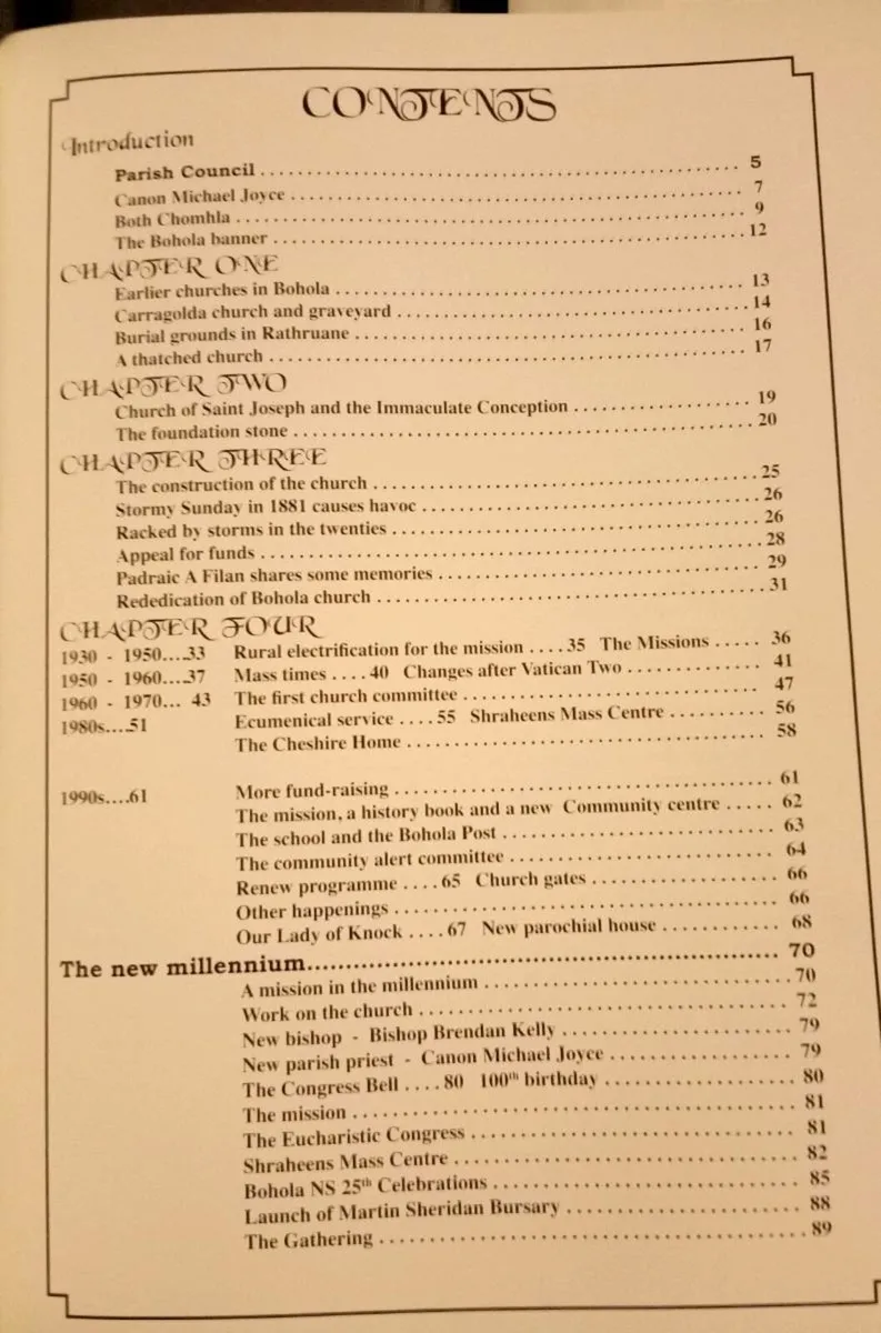 Bohola Church Book Celebrating 150 Years - Image 2