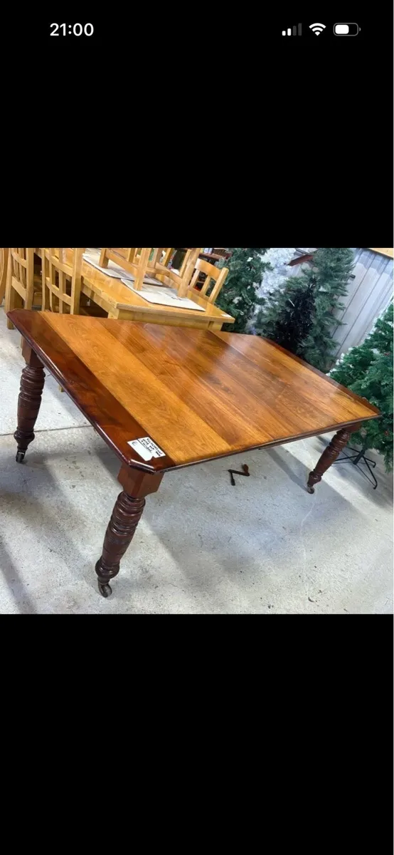 Victorian wind out table with winder - Image 2