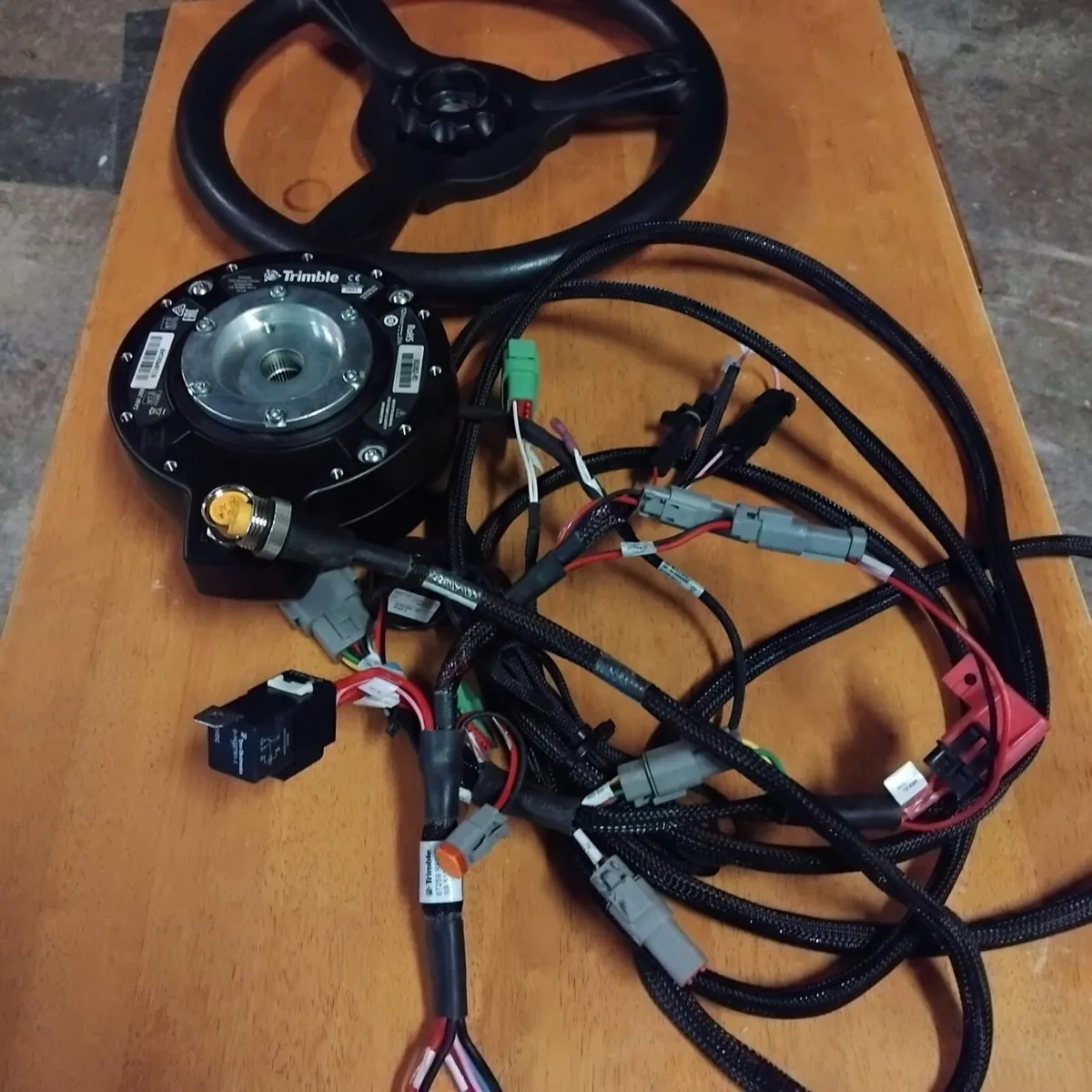 Trimble autosteer / assisted steering kit