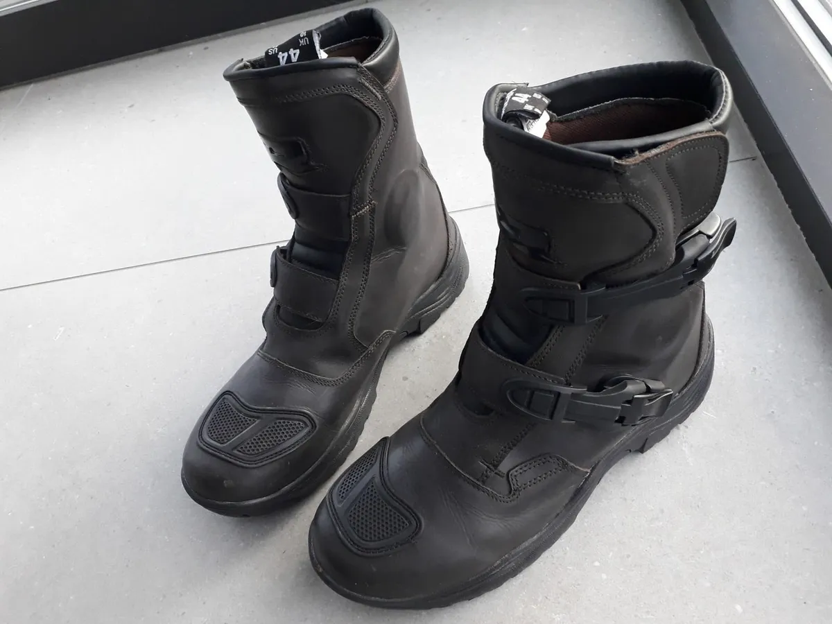 Richa Colt Short Motorcycle Boots - Brown - Image 3