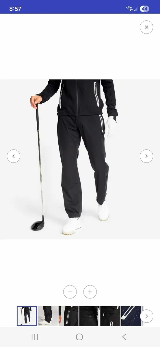 Decathlon Mens rain suit - Image 1