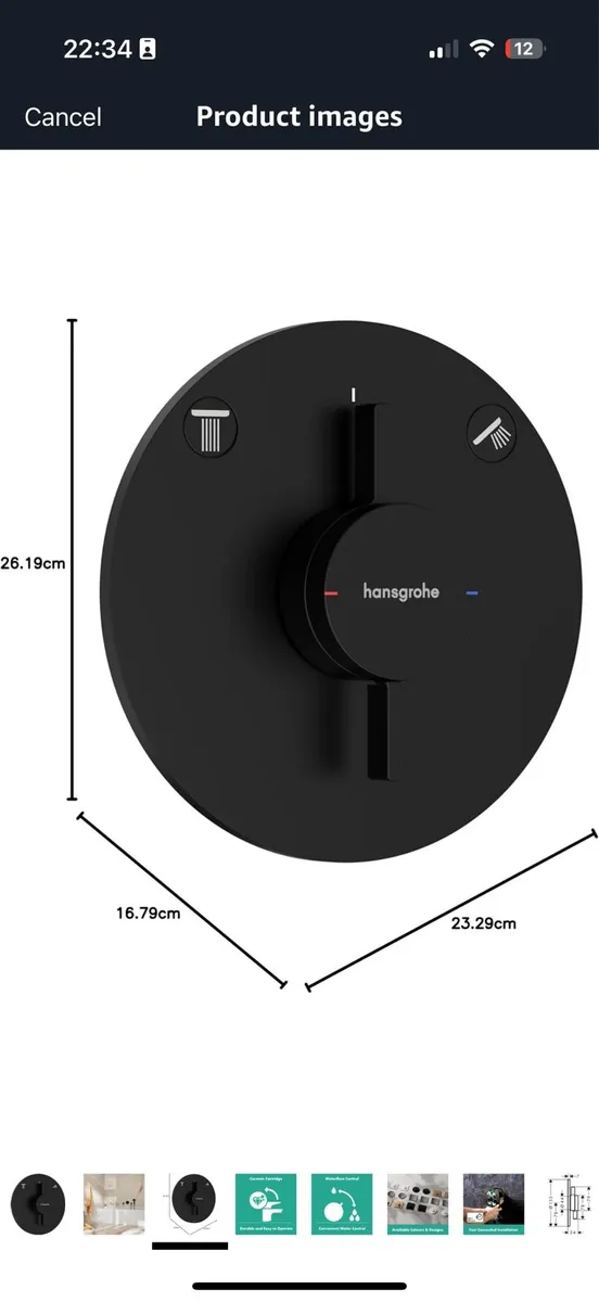 Hansgrohe Shower Mixer - Image 2