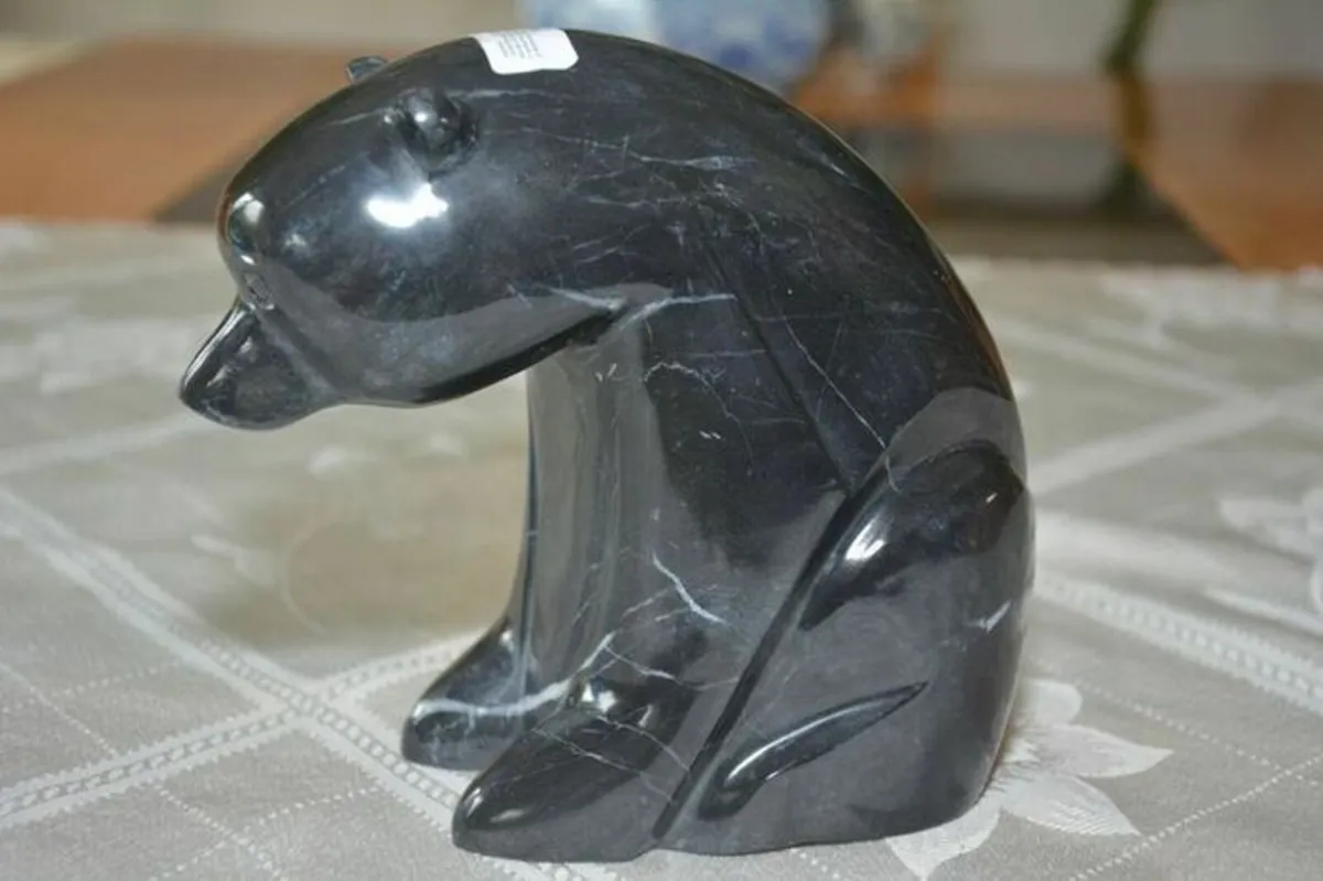 Onyx Marble Black Bear - Image 1