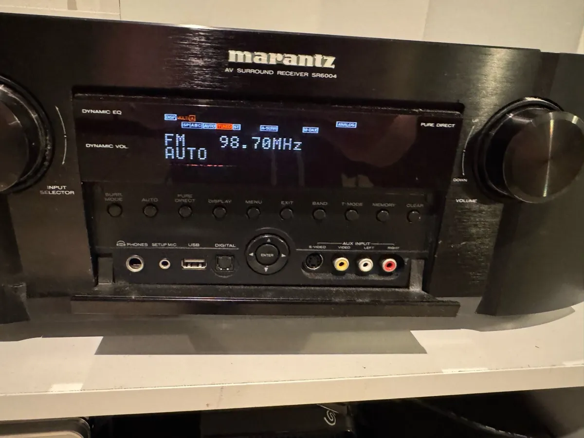 Marantz SR6004 7.1 Bluetooth receiver and CD playe - Image 2