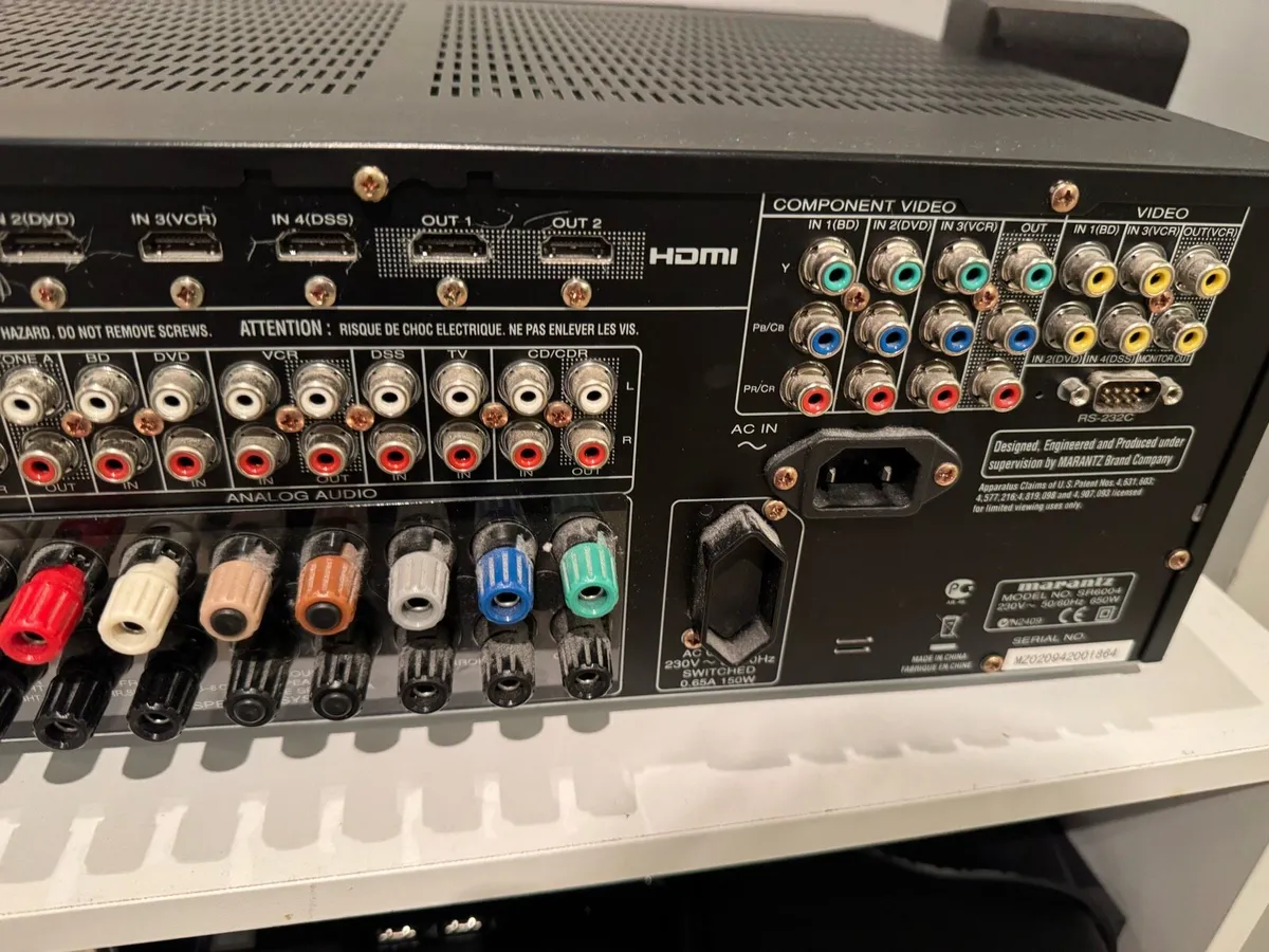 Marantz SR6004 7.1 Bluetooth receiver and CD playe - Image 4
