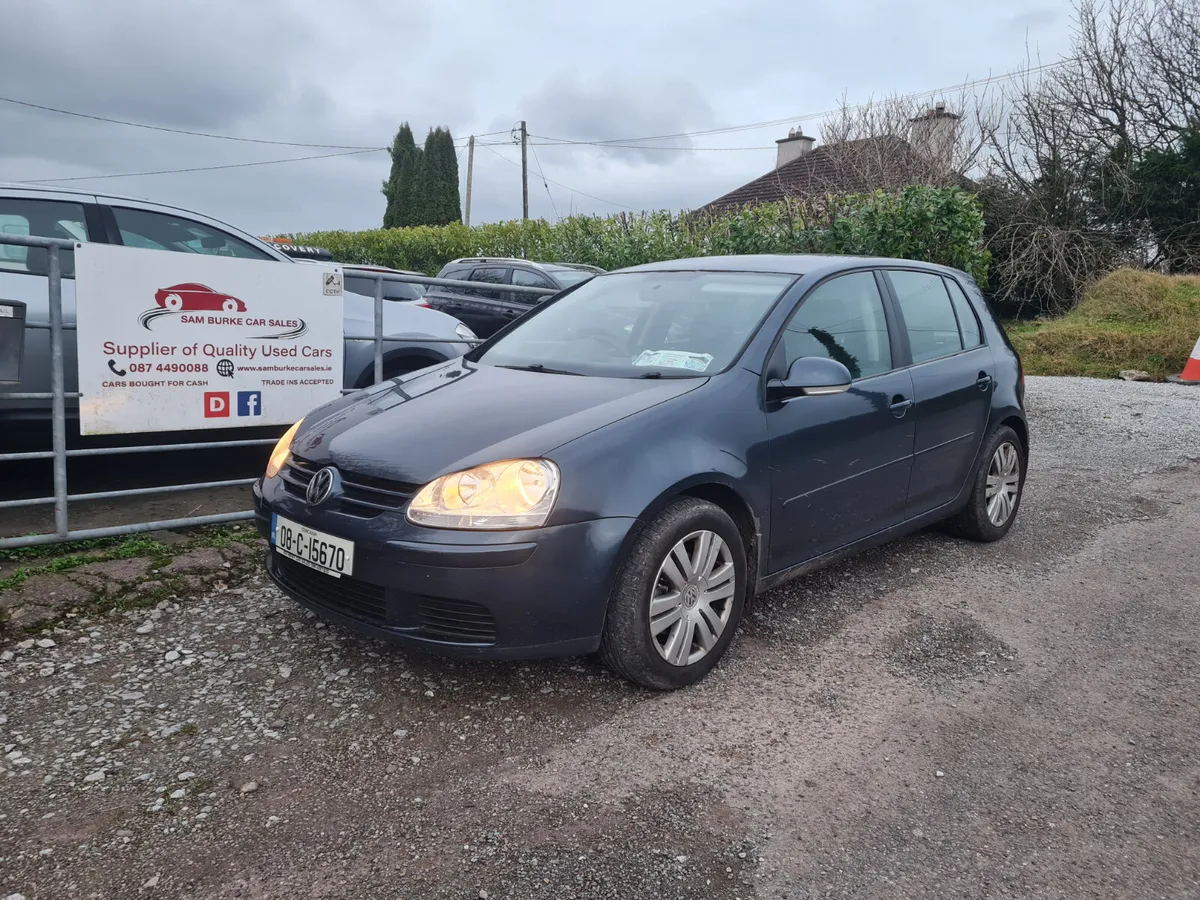 08 Volkswagen Golf 1.4L Nct08/26 tax05/26 - Image 1
