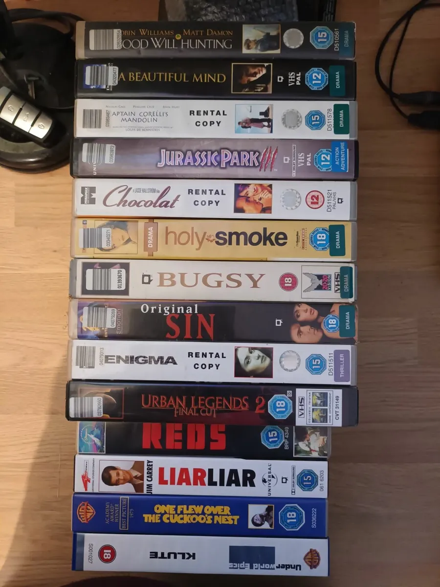 VHS Movie Tapes - Image 1