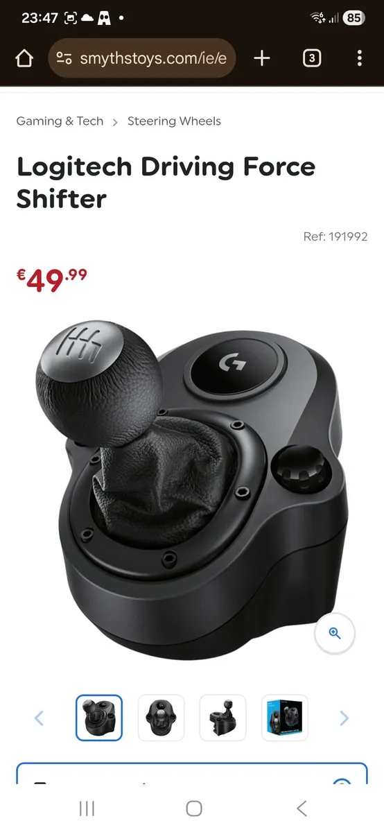 Logitech G29 Driving Force Racing Wheel for PlaySt - Image 2