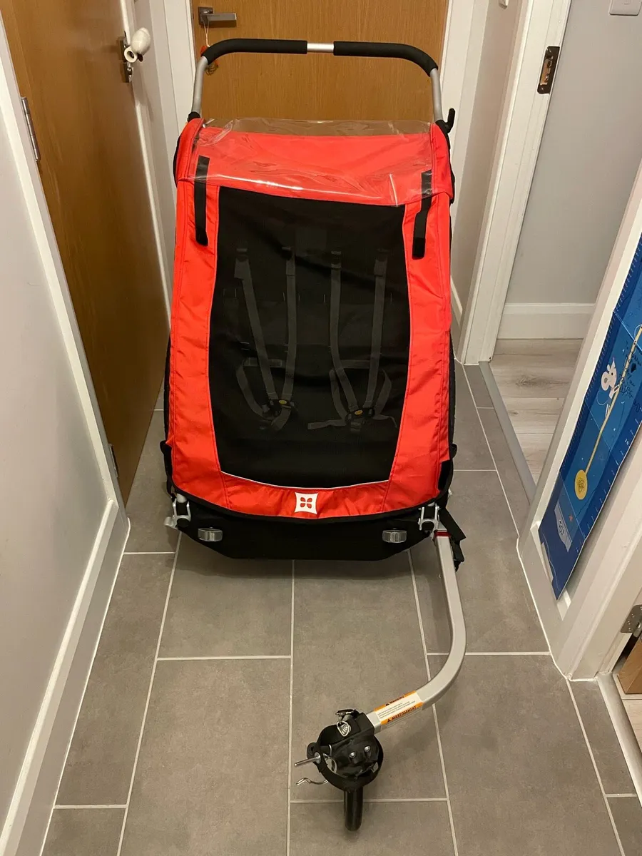 Burley Honey Bee Child Bike Trailer (double) - Image 4