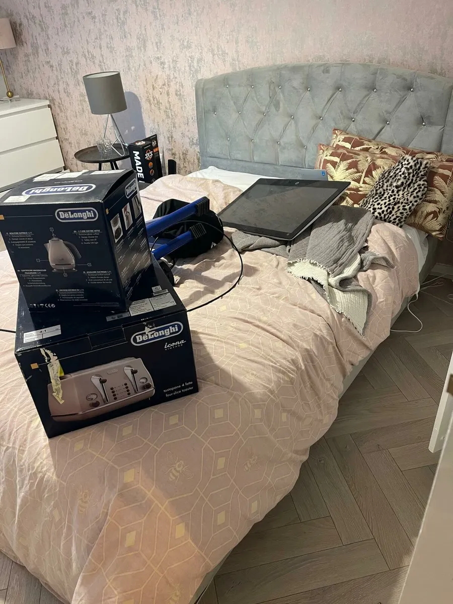 Double bed with mattress  is very good condition