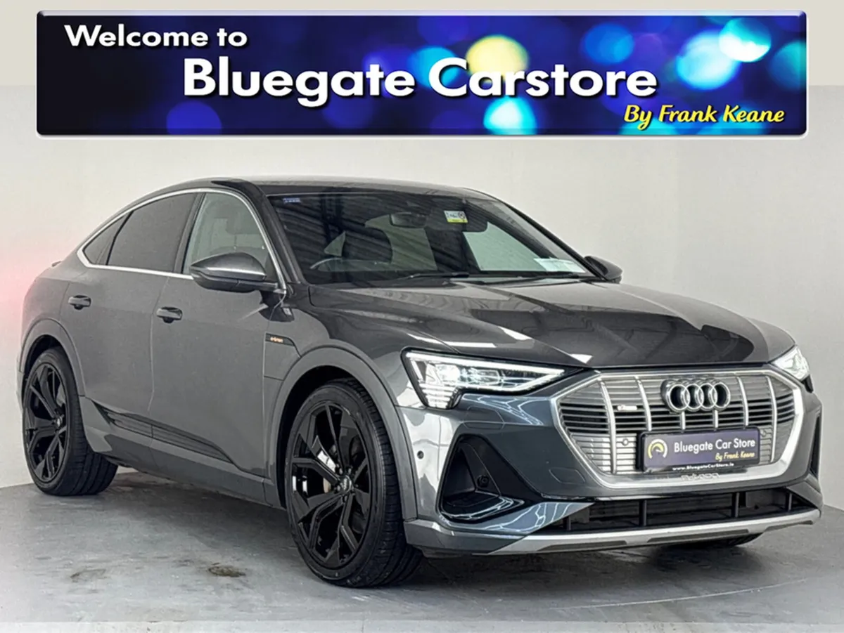 Audi e-tron S LINE 55 QUATTRO**NEW 22" BLACK ALLOY - Image 1