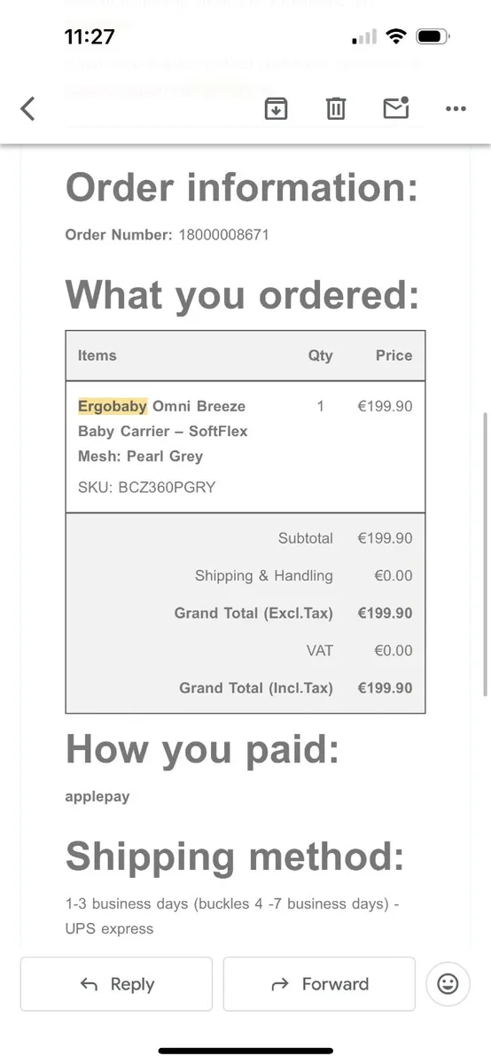 Ergobaby Omni Breeze Baby Carrier - Image 3