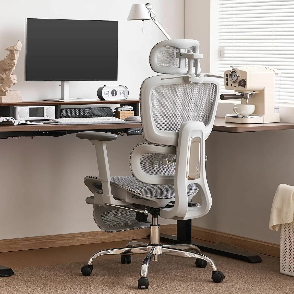 Ergonomic Office Chair with Footrest 5-Level - Image 2