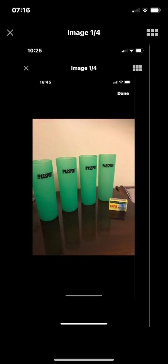 Passport Scotch Whisky Glasses (4) - Image 1