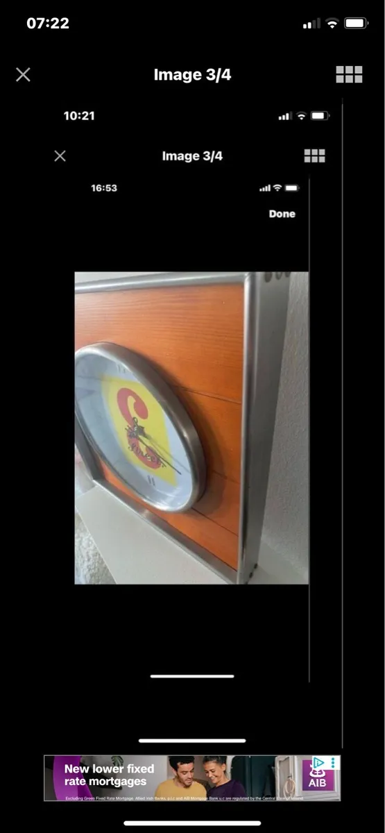 Rare J& B Whisky Bar Clock - Image 3