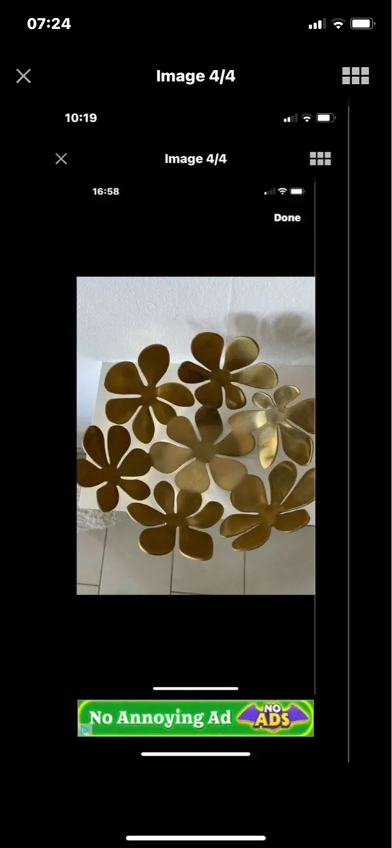 Vintage Brass Fruit Bowl - Image 4