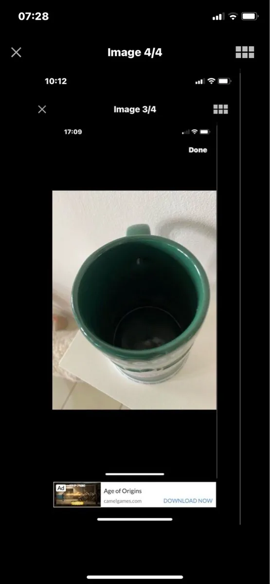 Rare San Miguel Ceramic Tankard - Image 4