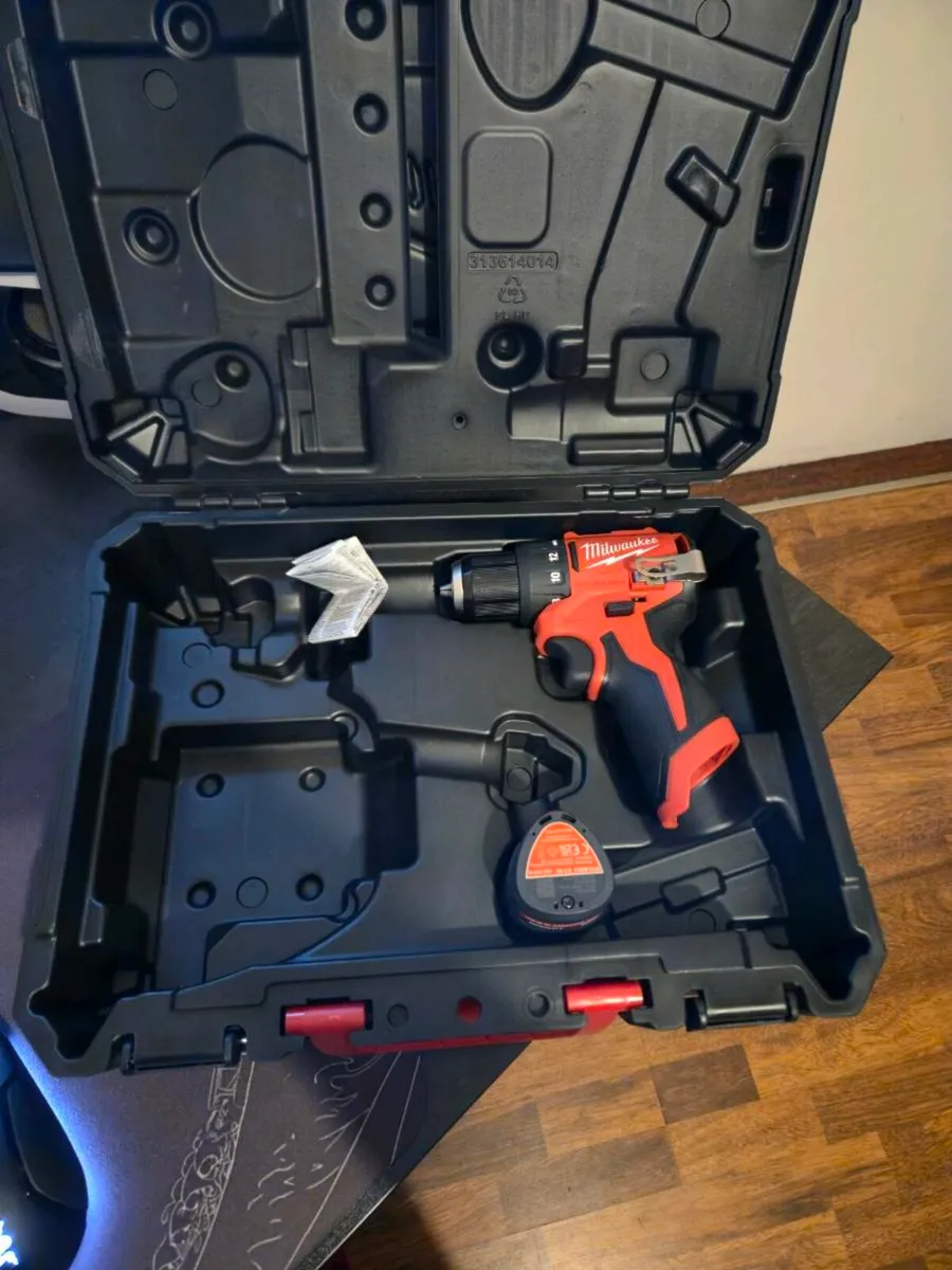 M12 Milwaukee Brushless Compact Drill - Image 1