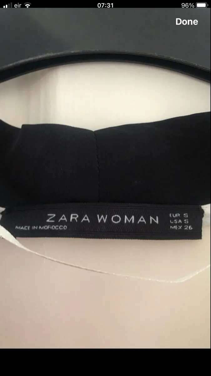 Ladies Zara blouse size S €5 - Image 3