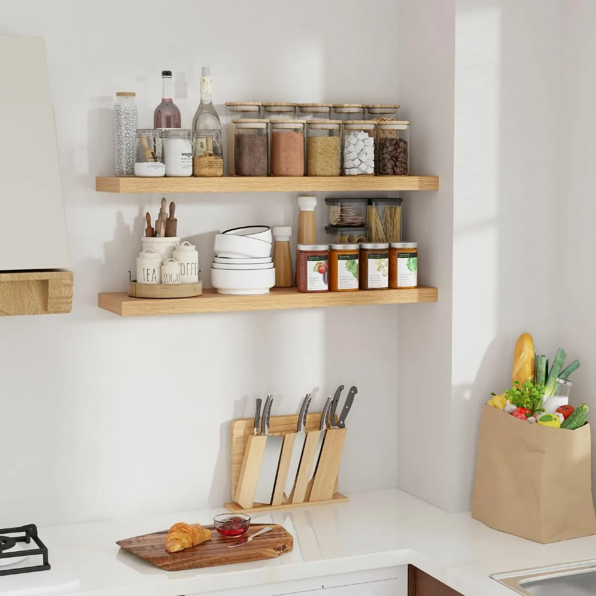 Floating Shelves for Wall 90CM Long Set of 2 - Image 4