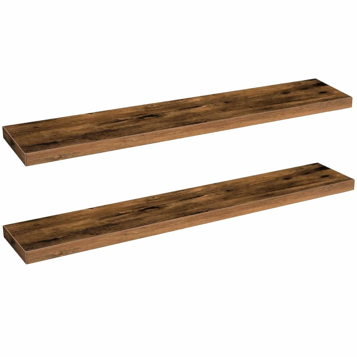 Floating Shelves Wall Set of 2 Mounted 120 cm - Image 1