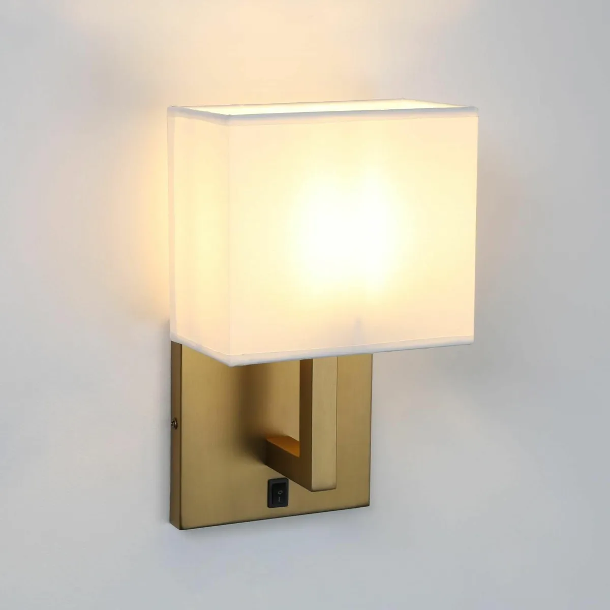 Lighting 2 Sets of Vintage Modern Linen Lampshade - Image 4