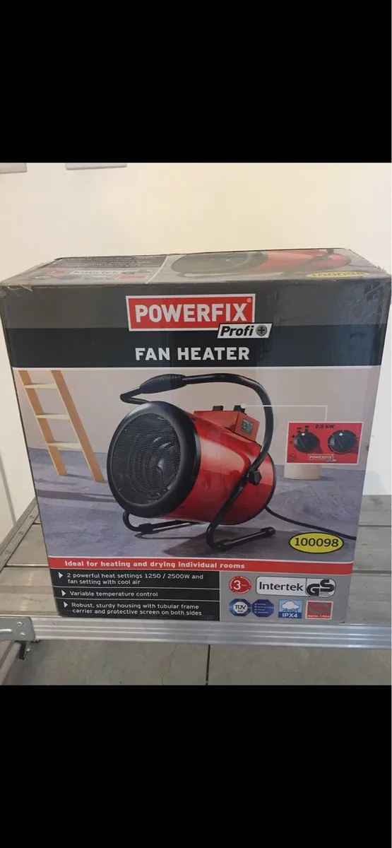 Powerfix Fan Heater - Image 1
