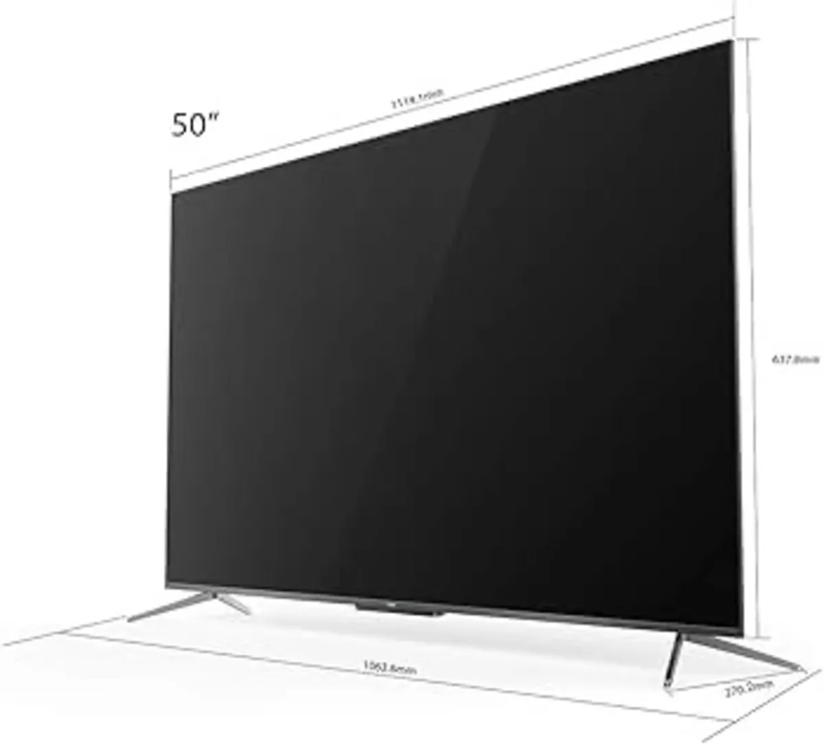 50” TCL Tv Perfect Condition - 50C715K - Image 2