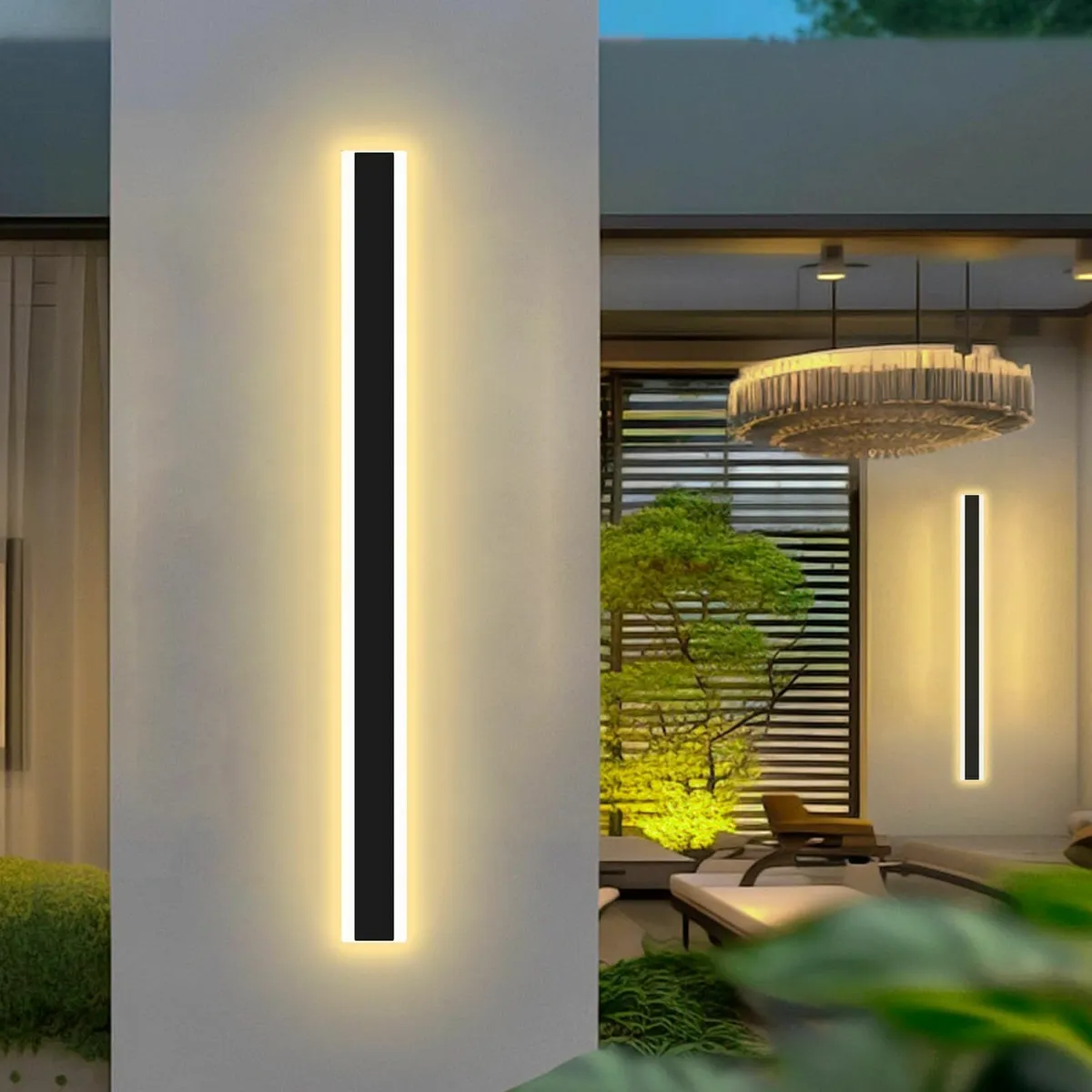 Outdoor Wall Lights Dimmable 100CM 40W Modern - Image 1