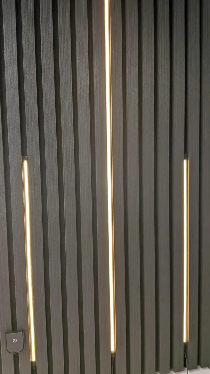 Invisible Acoustic LED Wall Panels Lights Plug - Image 1