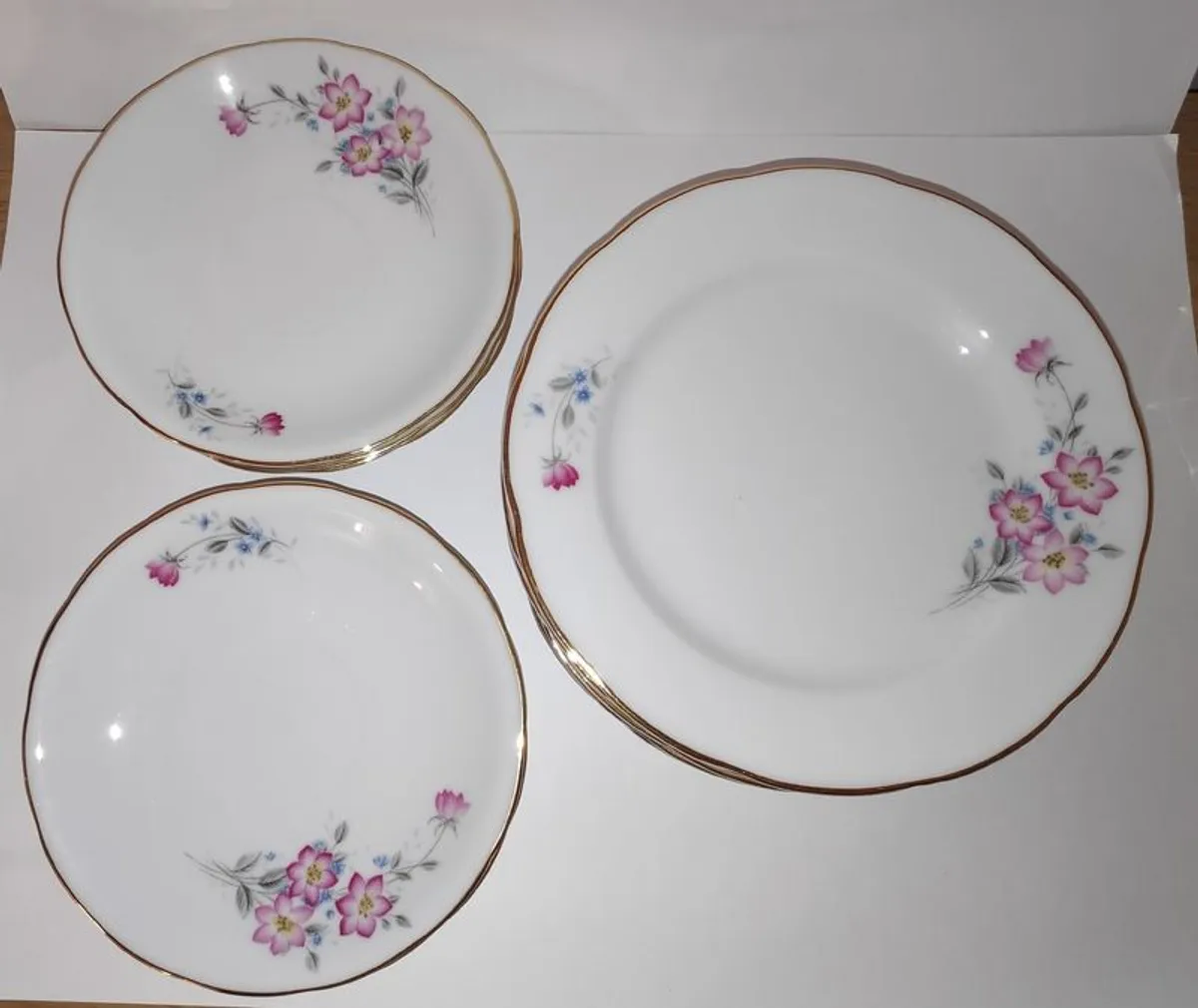 Vintage Chinese Yong Sheng  porcelain tea set,  19 pcs - Image 3