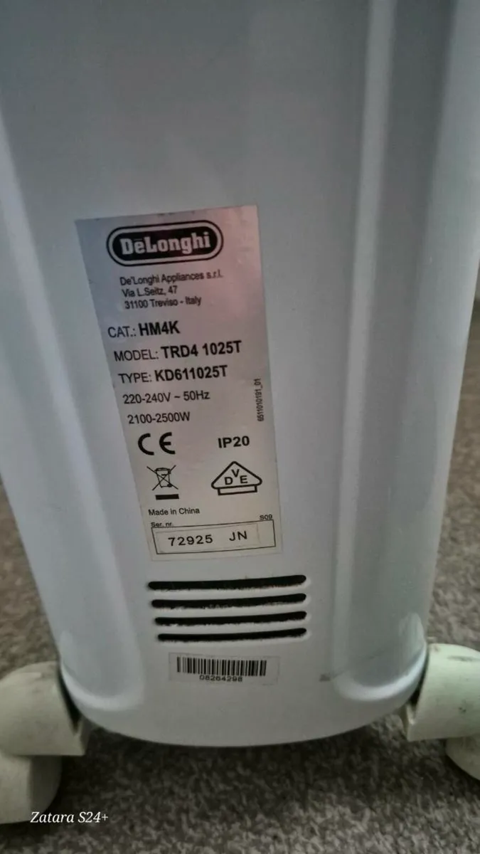 delonghi oil filled radiator - Image 2