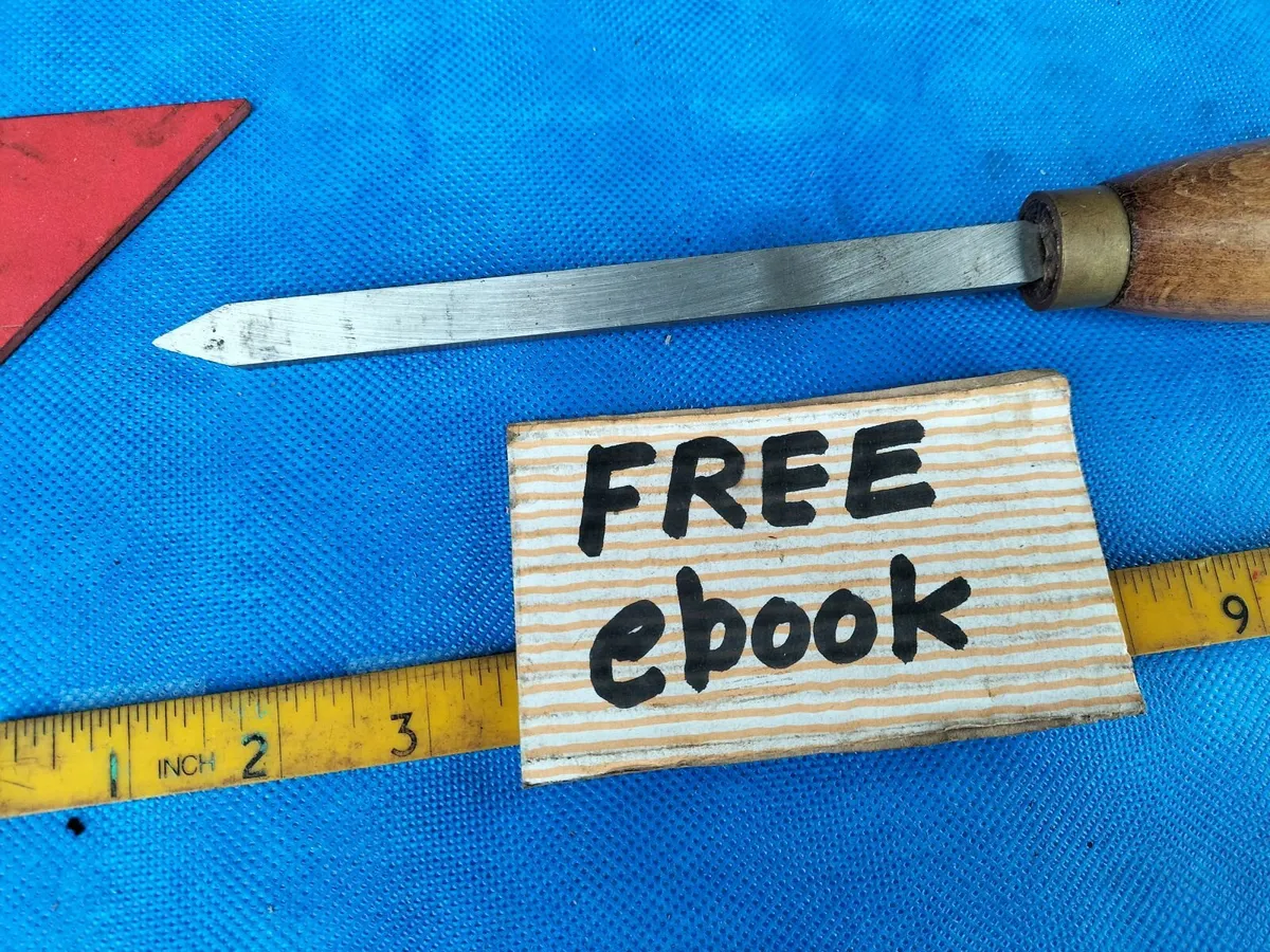 Woodturners 6mm Parting Tool - Image 3