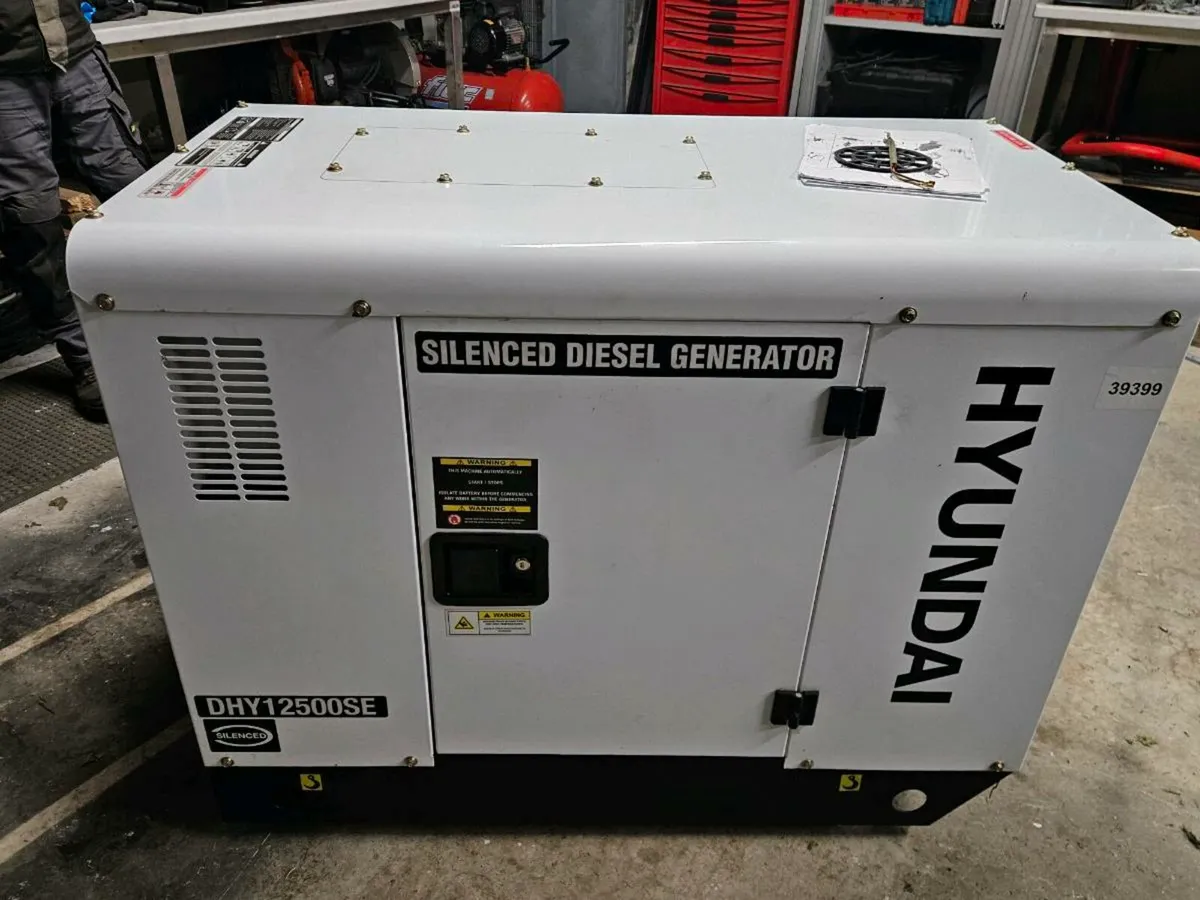 Hyundai dhy12500se generator - Image 1