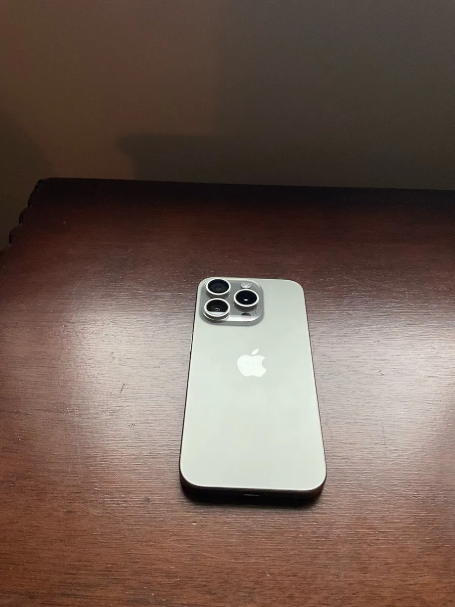 iPhone 15 Pro - 128GB- Natural Titanium - Image 3