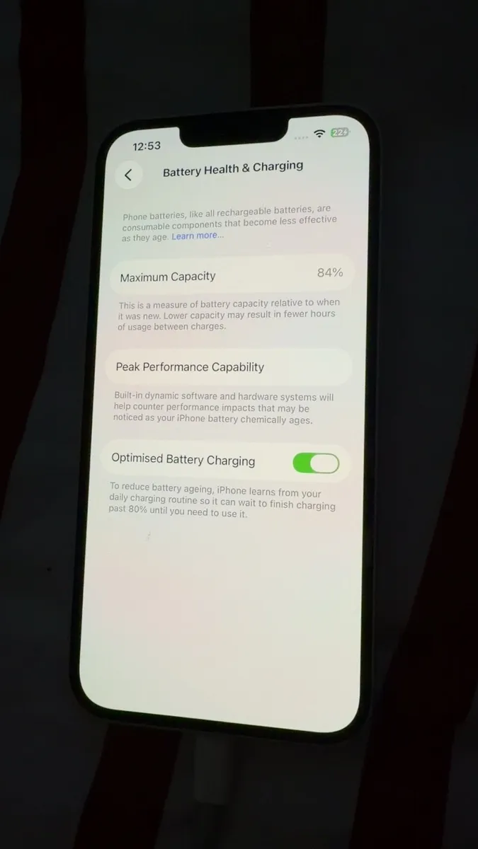 iPhone 14 white (128 GB) - Image 3