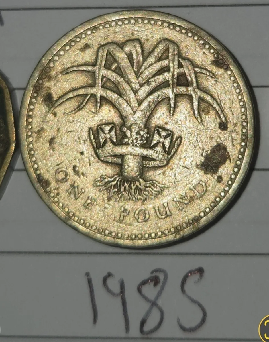 1985 one pound Rare collectors coin - Image 2