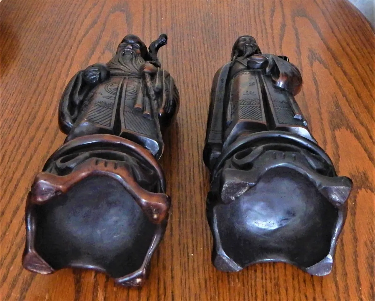 2 Vintage Oriental Figures - Image 4