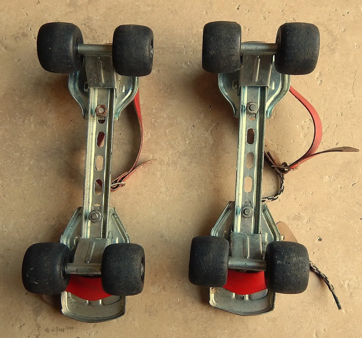 Pair of Vintage Adjustable Roller Skates - Image 4