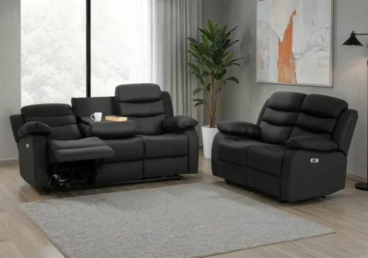 Roma 3+2 Electric Recliner Suite / 2 Colours - Image 1