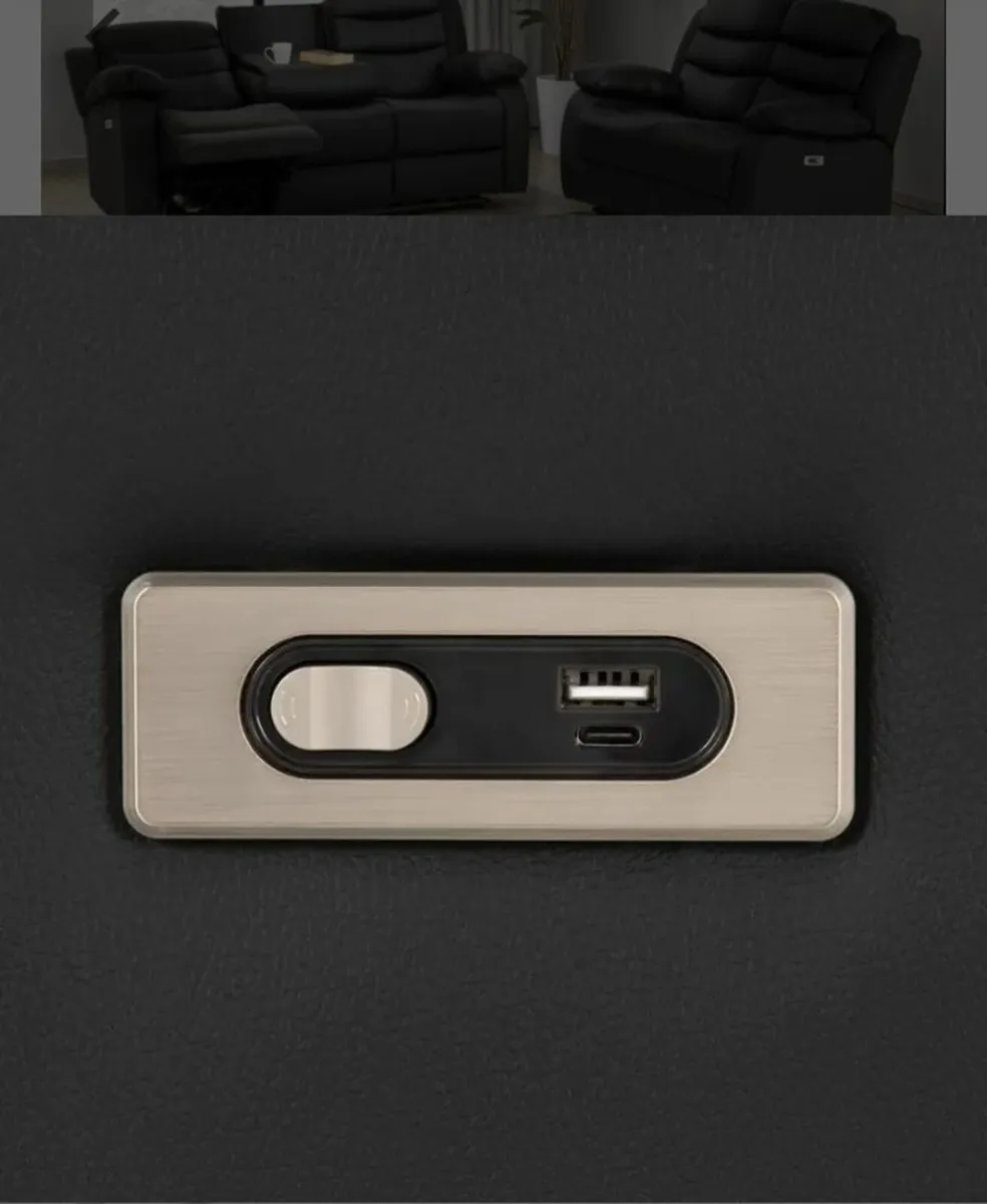 Roma 3+2 Electric Recliner Suite / 2 Colours - Image 3