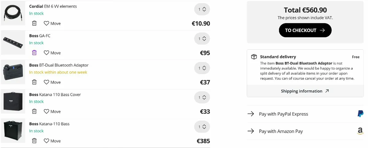 Boss Katana 110 Bass