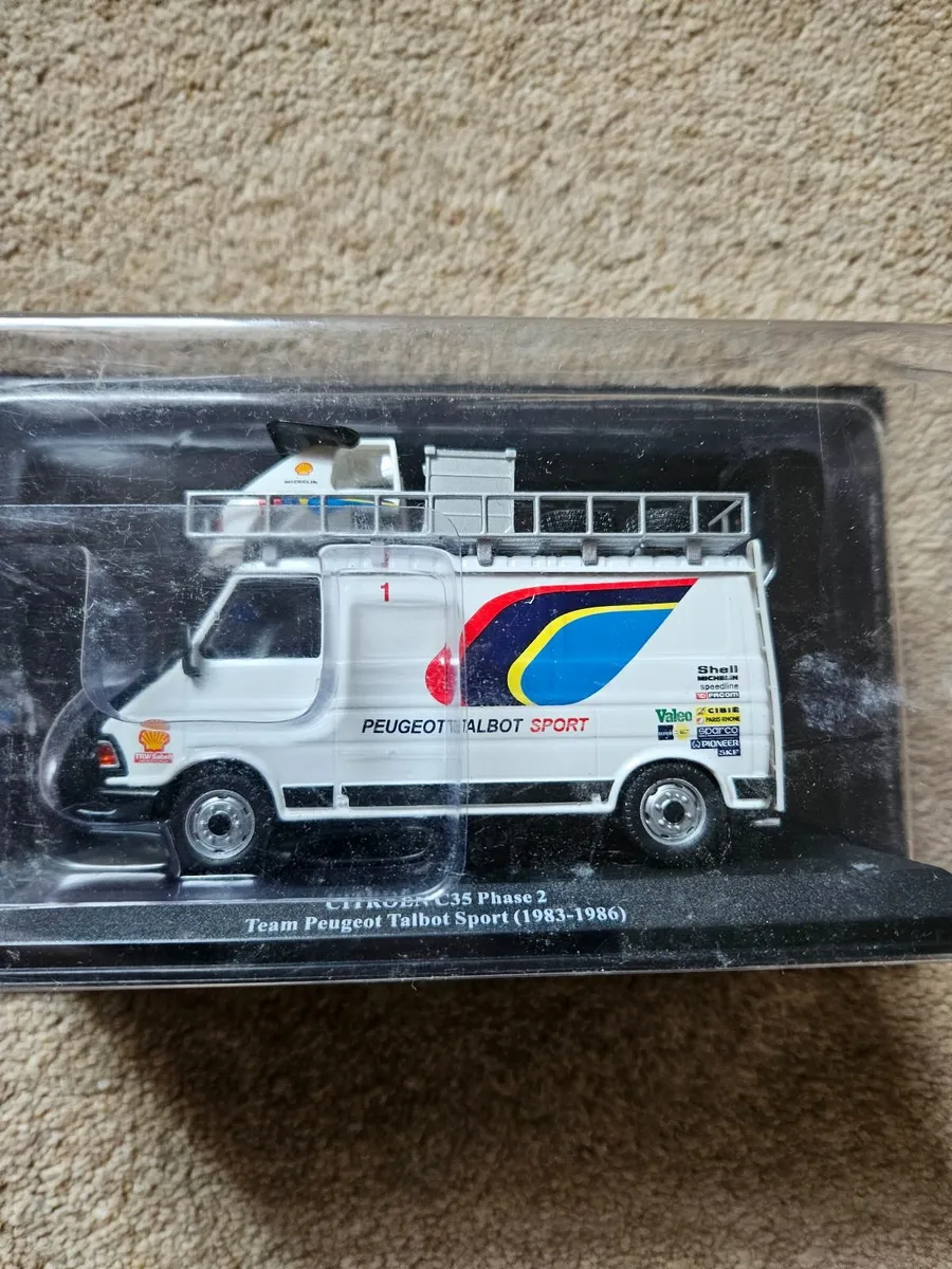 Corgi De Agostini Peugeot Rally Van - Image 3
