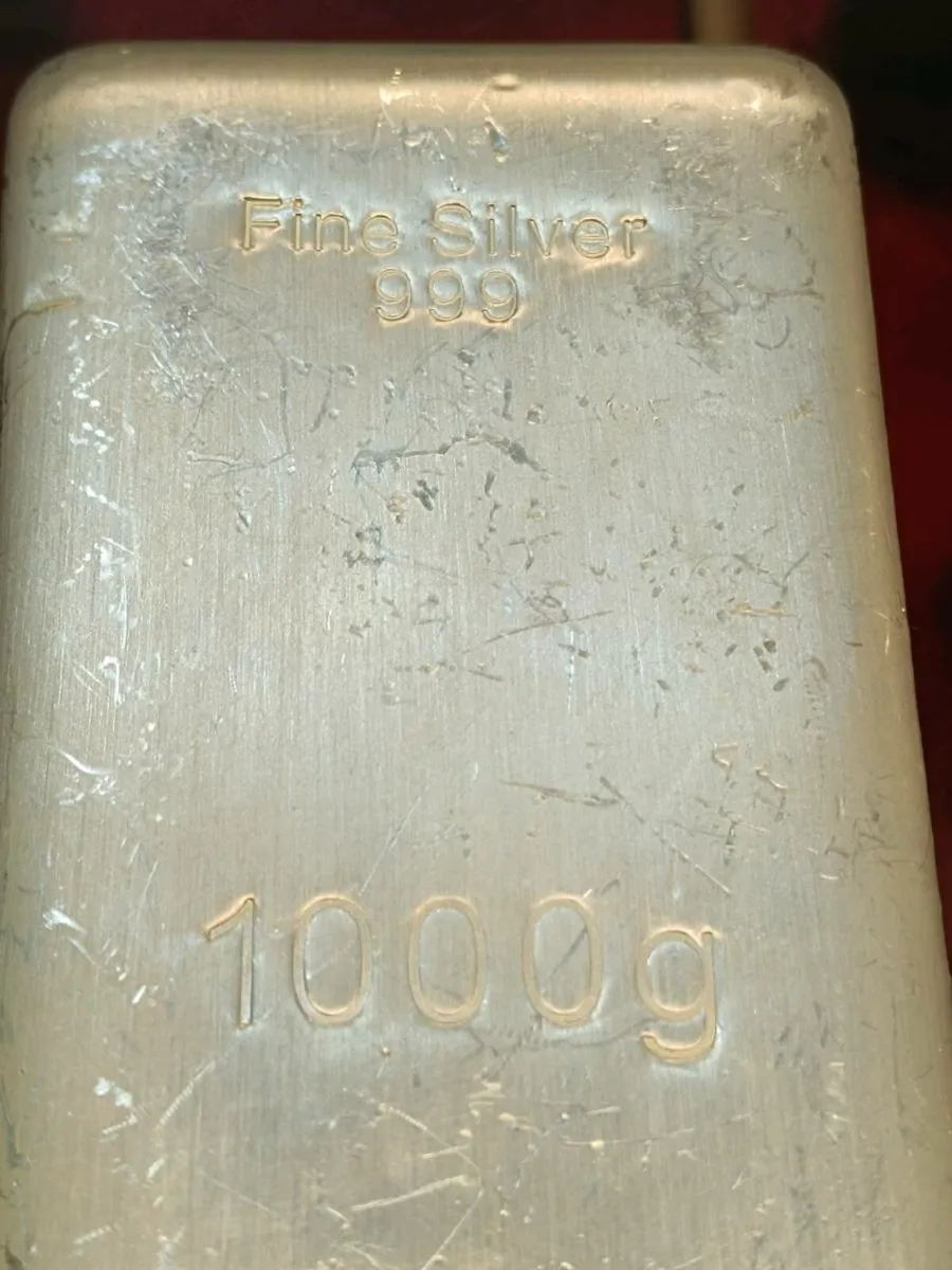 1kg Fine Silver Bar - Image 1
