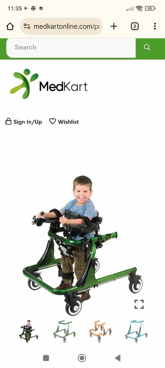 Gait Trainer 4-7years - Image 1