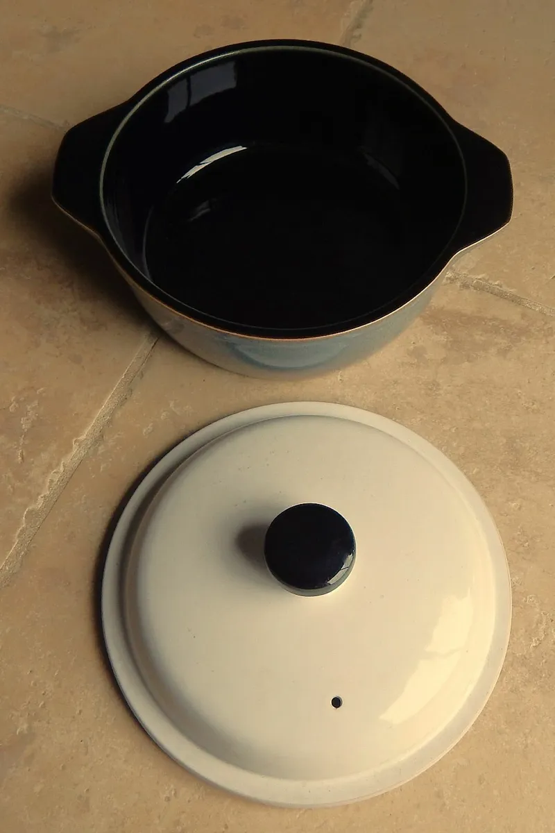 Denby Jet Ceramic Casserole Dish - Image 2