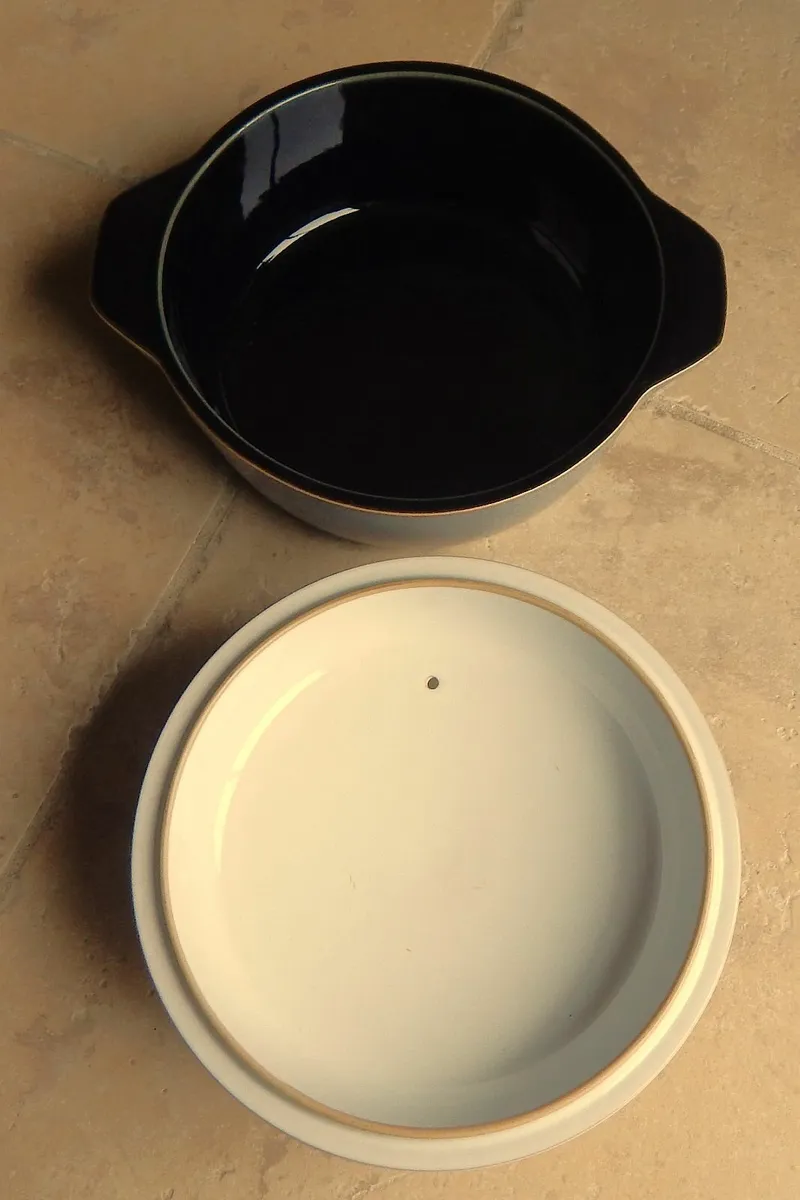 Denby Jet Ceramic Casserole Dish - Image 3