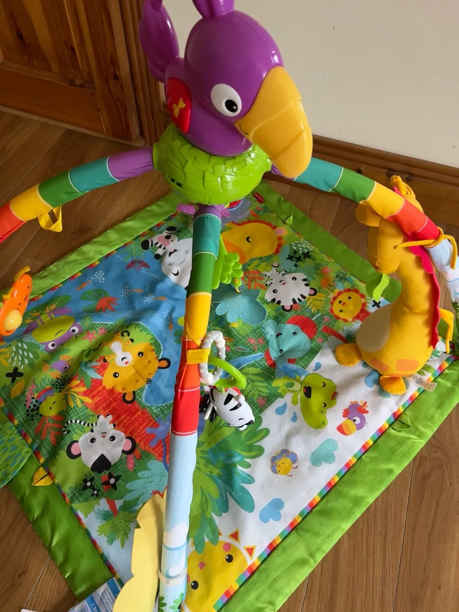 Fisher price rainforest play gym - Image 1