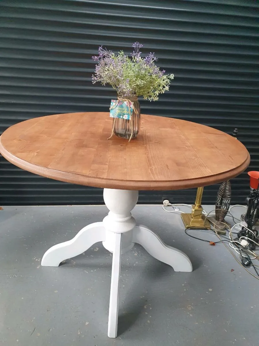 Strawbridge solid wood dining - Image 1